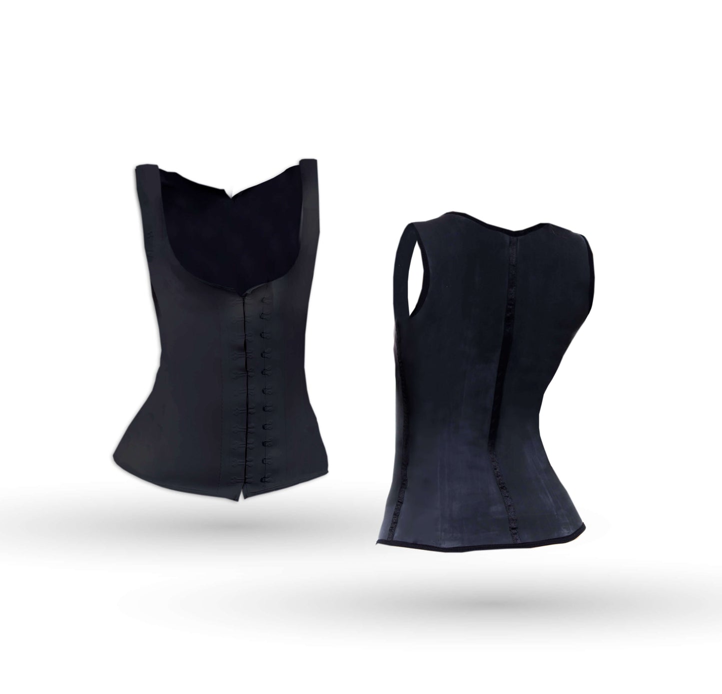 Waist trainer Vest Shapewear Black PonteBella