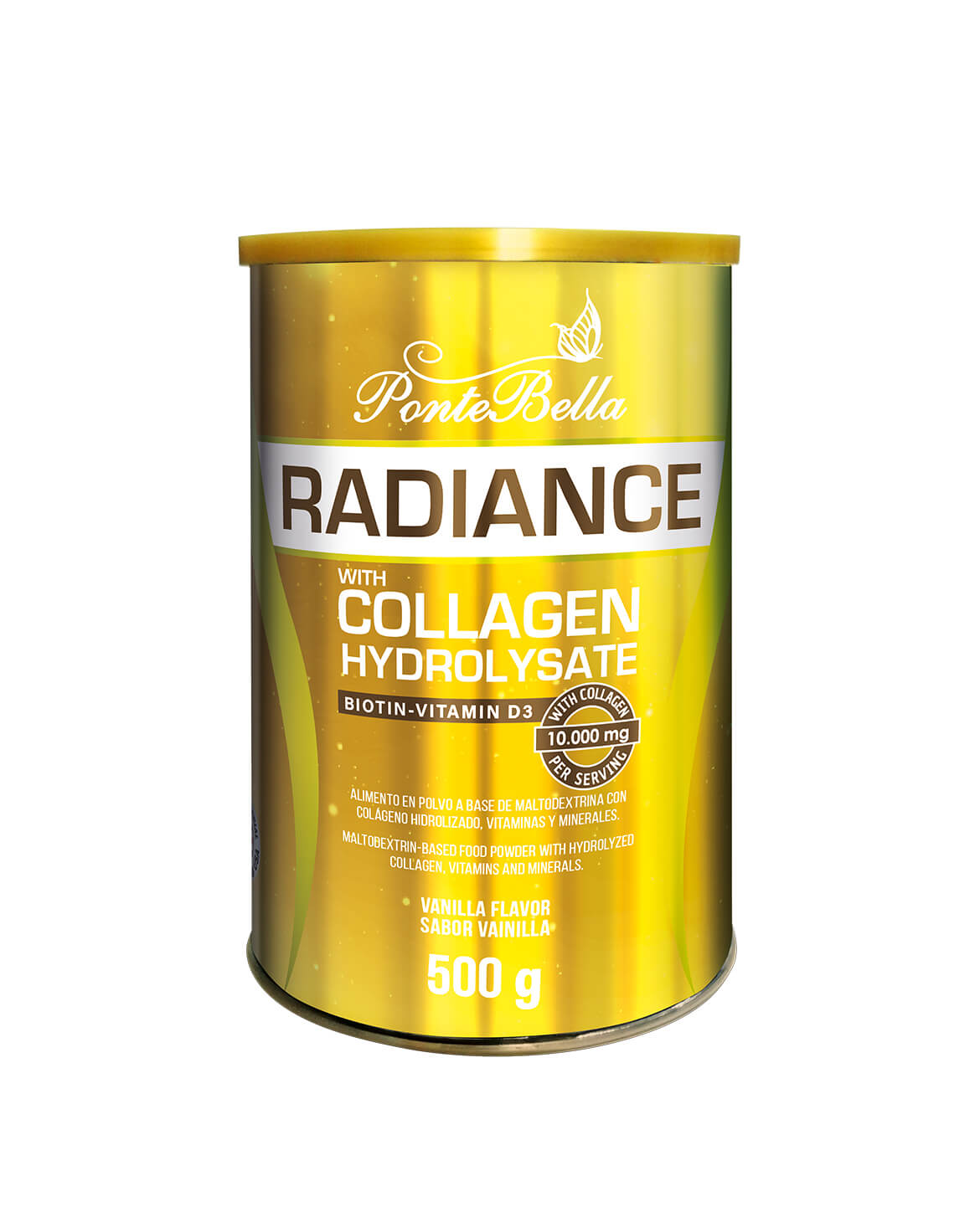 Radiance collagen Vanilla protein PonteBella